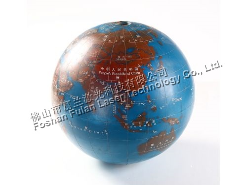 地球仪（球形）激光雕刻