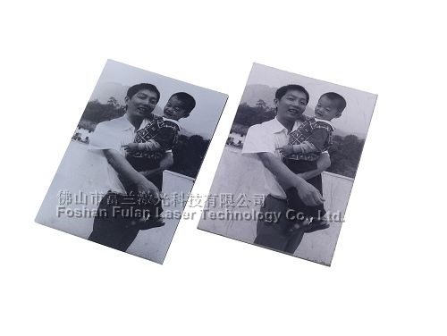 Acrylic laser marking photos